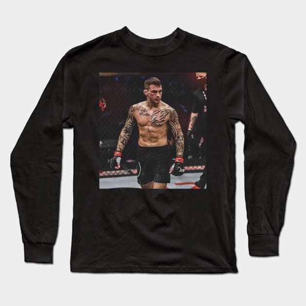 Dustin 'The Diamond' Poirier Long Sleeve T-Shirt by Fit-Flex